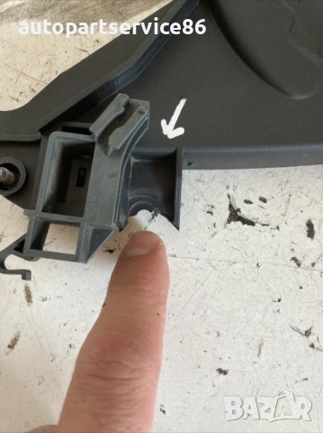 Капак на ангренажен ремък за Peugeot 3008 1.6 Hdi (2010) 9659869480, снимка 3 - Части - 53596492