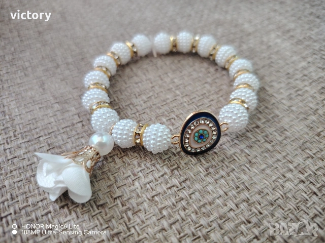 Pure Aura|Handmade by VI, снимка 2 - Гривни - 53679530