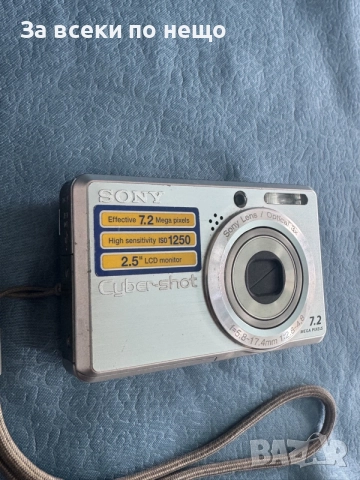 Цифров фотоапарат Sony CyberShot DSC-S750 , 7.2MP , 3x Zoom ,  Sony DSC-S750, снимка 3 - Фотоапарати - 56229084