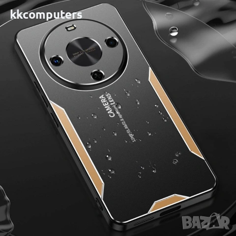 Калъф за Honor Magic8 Lite 5G, Алуминиева Сплав + TPU + PC, Брониран Дизайн, Вкл. Скрийн Протектор, , снимка 5 - Калъфи, кейсове - 53174567