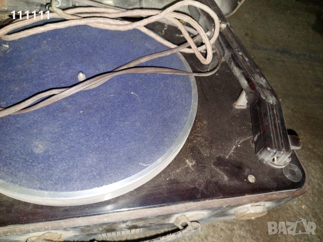 Стар грамофон , снимка 5 - Грамофони - 52171352