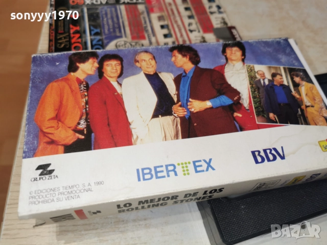ROLLING STONES-VHS ORIGINAL TAPE 2912251000, снимка 12 - Други музикални жанрове - 52925393