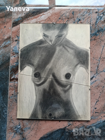 Авторски, еротични, графики в рамки. , снимка 5 - Картини - 52310786