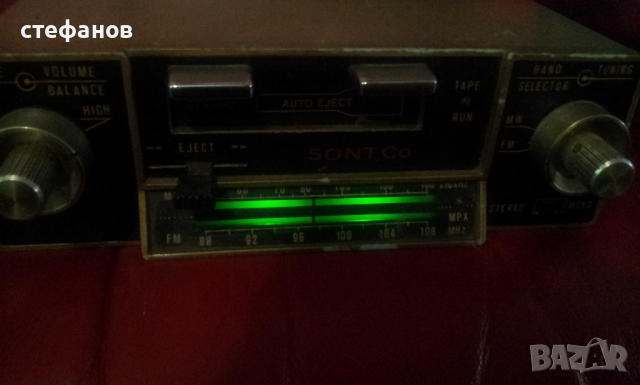 Ретро радио касетофон за автомобил  SONT,CO кадилак , снимка 10 - Антикварни и старинни предмети - 36150608