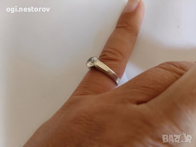 Сребърен пръстен , снимка 5 - Пръстени - 45728591