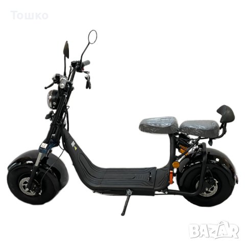 Електрически чопър EcoWay модел EEC04, 1500W, 60V/12Ah, снимка 3 - Мотоциклети и мототехника - 41391896