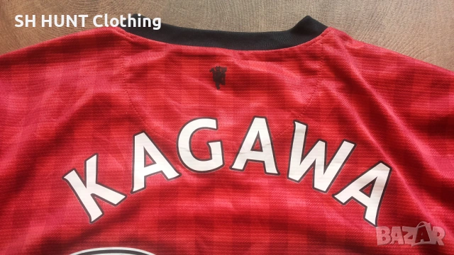 NIKE MANCHESTER UNITED KAGAWA Football T-Shirt Размер S оригинална футболна тениска 27-67, снимка 5 - Тениски - 53296960