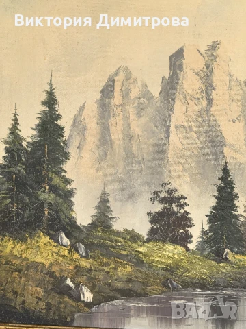 Картина "Алпите" , снимка 10 - Картини - 51208569