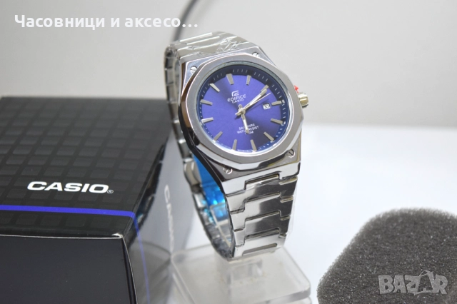 Чисто нов Casio Edifice Sapphire, снимка 3 - Мъжки - 52370102