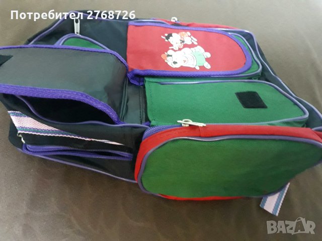 Нова детска раница с различни джобчета, снимка 3 - Раници - 34158264
