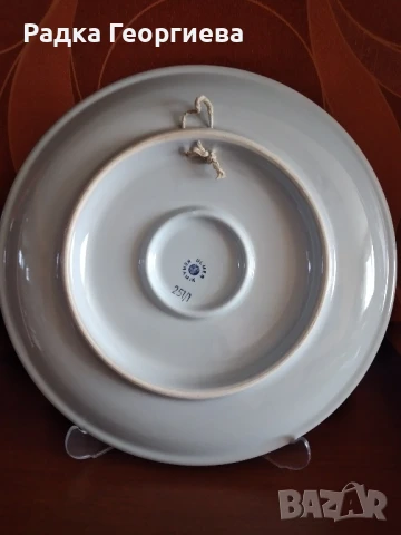 Стенна плоча на Ulmer Keramik с нежен флорален дизайн, снимка 3 - Декорация за дома - 51356752