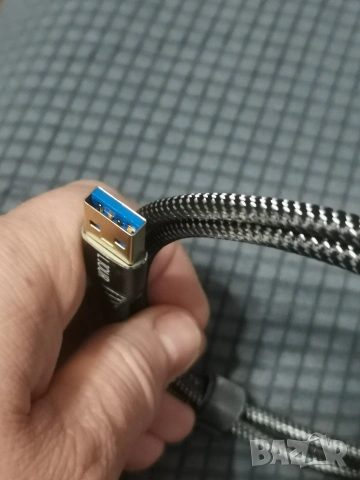 USB 3.0  - USB 3.0  DATA кабел за Samsung Galaxy S5, Galaxy Note 3, снимка 5 - USB кабели - 53143988