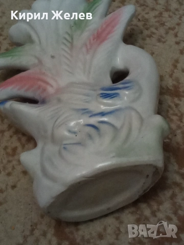 Ваза с риба порцелан 51707, снимка 7 - Вази - 52044398
