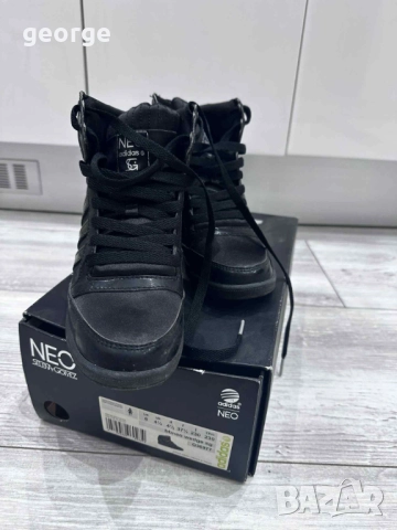 Маратонки Adidas Selena Gomez Wmns BB Neo Wedge Black - 37.5 номер, снимка 9 - Маратонки - 52249012