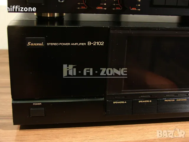  Sansui c-2102 / b-2102 Усилвател, снимка 5 - Ресийвъри, усилватели, смесителни пултове - 47997755