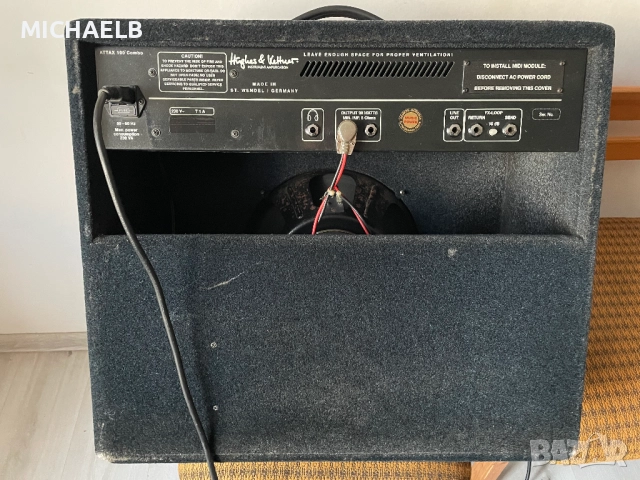 Продавам кубе за китара HUGHES & KETTNER ATTAX 100, снимка 5 - Други - 52774232