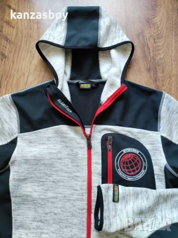 Blaklader Knitted cardigan with softshell - мъжко работно яке КАТО НОВО С, снимка 3 - Якета - 52541431