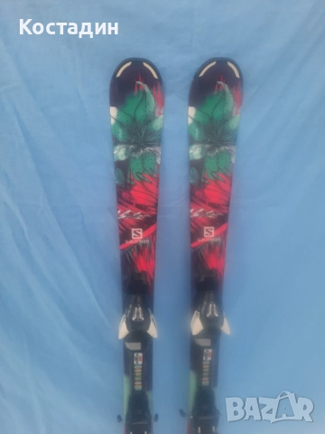 Карвинг детски ски  Salomon Q-LUX JR 110см , снимка 2 - Зимни спортове - 52777110