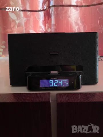 Аудио докинг система Sony ICF-DS, снимка 2 - Слушалки и портативни колонки - 56129283