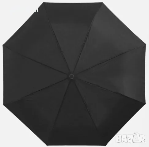 Сгъваем автоматичен чадър за дъжд Черен, 30cm