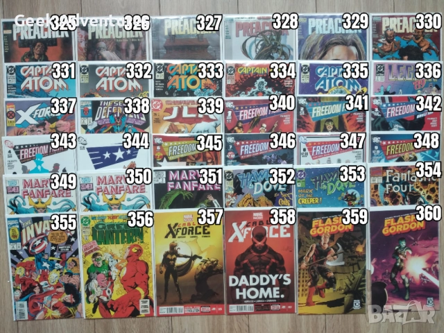 Comic Books/Комикси 2/2 - Punisher, X-Men, Hulk, Batman, Superman, JLA, снимка 11 - Списания и комикси - 51846836
