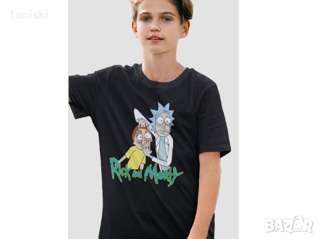 Тениски Rick and Morty модели и размери, снимка 2 - Тениски - 41780774