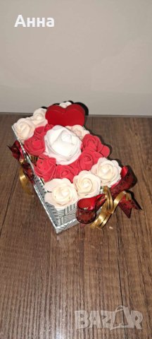 Подаръчни кутии със сапунени рози. Цени от 10лв., снимка 7 - Градински цветя и растения - 44216148