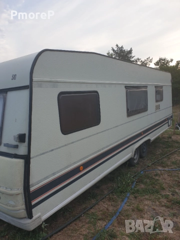 Каравана Bürstner немска 7 метра, снимка 8 - Каравани и кемпери - 51540351