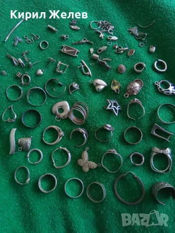 100 грама сребърни накити за поправка за реставрация за части или материал 50649, снимка 8 - Колиета, медальони, синджири - 50241758