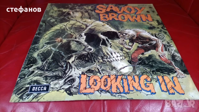 Дългосвиреща грамофонна плача SAVOY BROWN looking in, DECCA