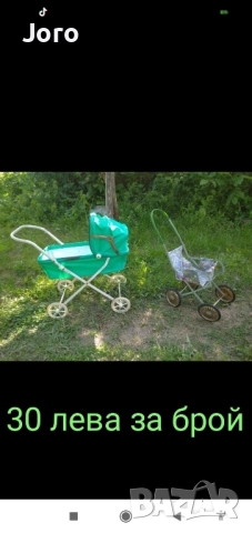 стари детски колички за кукли, снимка 1