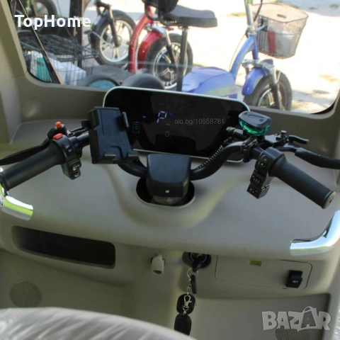 Електрическа Триместна Триколка LUXURY BUS 2000W 2026, снимка 5 - Мотоциклети и мототехника - 53033922