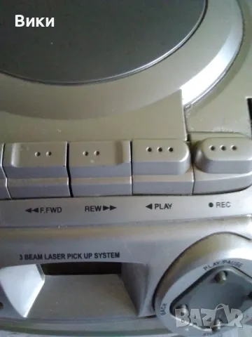 CD player,радио,касетофон Pacific PP102-Промоция до 16.12, снимка 4 - Радиокасетофони, транзистори - 48208014