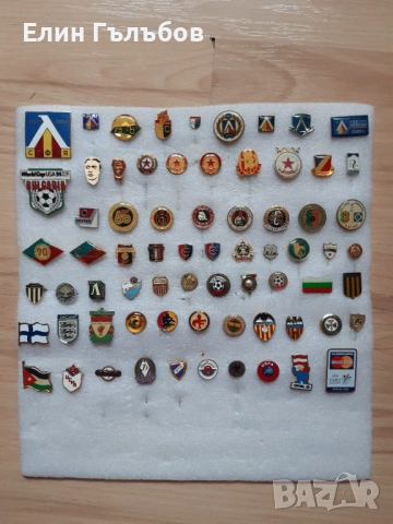 Колекционерски футболни значки, снимка 4 - Фен артикули - 51795934