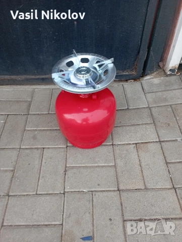 Газова бутилка 7,2 литра с котлон , снимка 3 - Котлони - 52655615