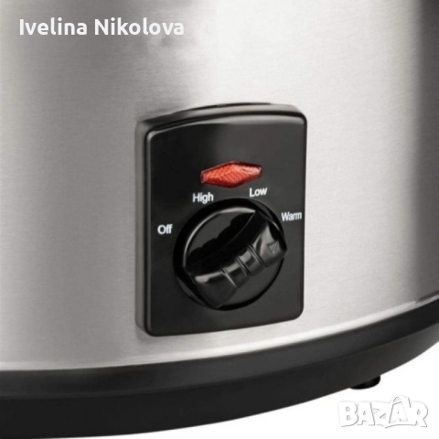 Slow Cooker тенджера Royalty Line SLC1012/SLC1013 – спестява време, съхранява вкуса, снимка 3 - Мултикукъри - 51626844