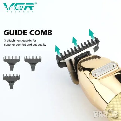 Професионална машинка за подстригване VGR-275, снимка 11 - Машинки за подстригване - 44199229