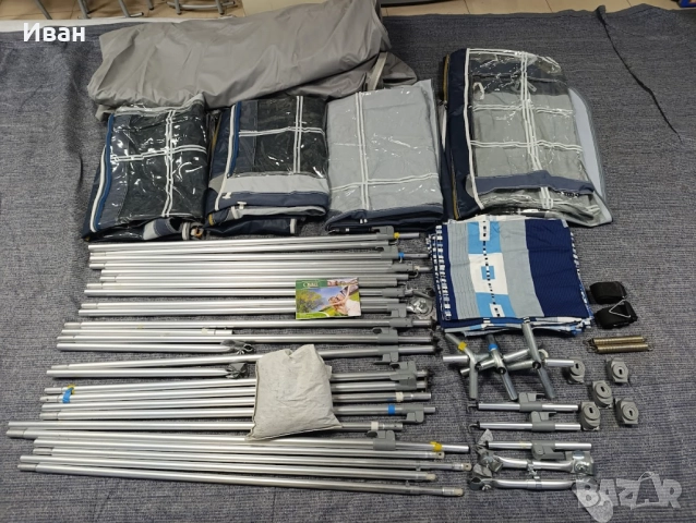 Форселт за каравана Quest Sandringham. Размер N:15 (1000-1025)см земя-земя + опция за Анекс, снимка 3 - Палатки - 52777157