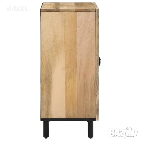 vidaXL Страничен шкаф 60x33x75 см манго масивно дърво, снимка 6 - Бюфети - 56147312