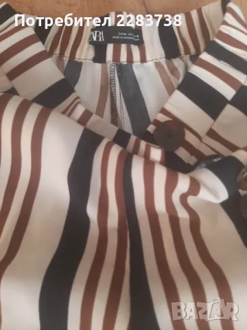 Дамсщи летен панталон на Зара, размер М, снимка 3 - Панталони - 49199782