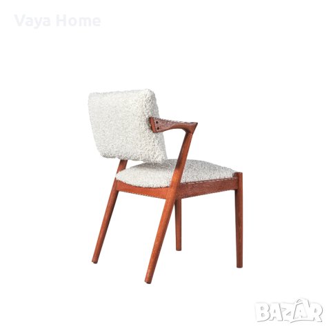 Трапезен стол, Angolo, Дървен, снимка 4 - Столове - 42511031