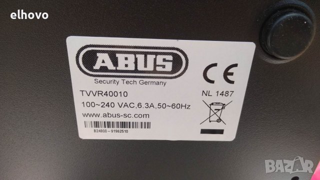 Цифров рекордер abus tvvr40010, снимка 7 - Друга електроника - 41263666