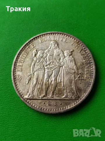 10 франка 1965 г. Сребърна монета , снимка 2 - Нумизматика и бонистика - 51472878