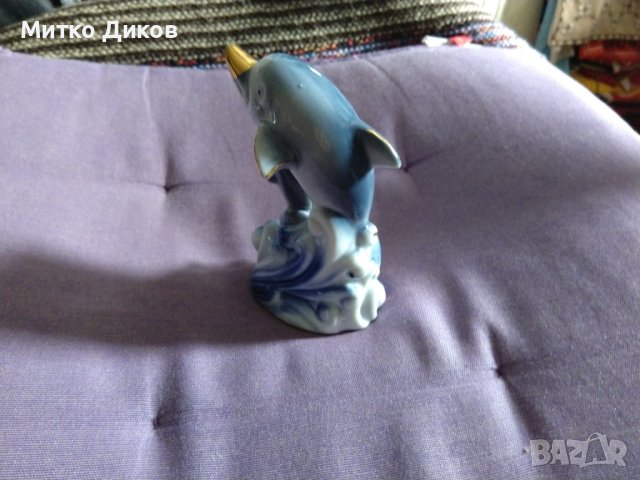 Два делфина скулптурка, снимка 5 - Декорация за дома - 41189515