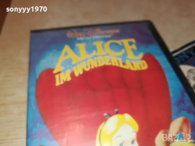 ALICE IM WUNDERLAND-VHS VIDEO TAPE 0102251719, снимка 10 - Други жанрове - 48920454