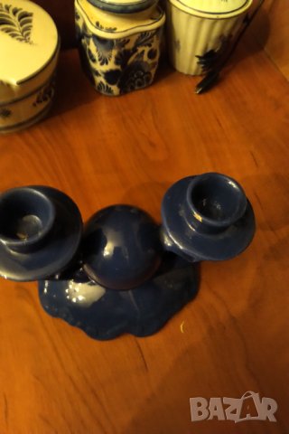 Старинен порцеланов свещник , снимка 5 - Декорация за дома - 35664751