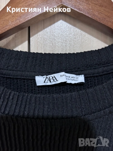 Мъжка тениска Zara - М размер, снимка 2 - Тениски - 52577375