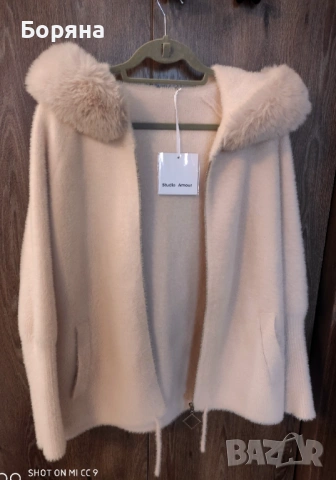 Кашмирена розова жилетка нова, снимка 10 - Жилетки - 53274395