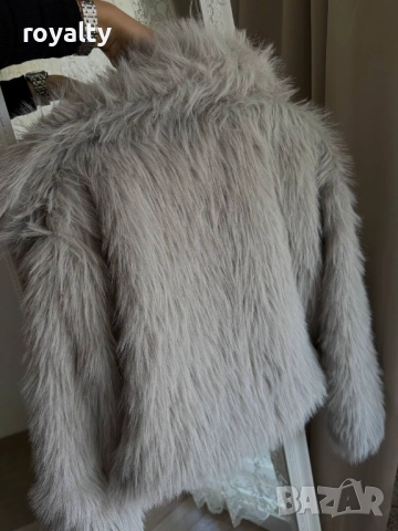 Бежово Дамско Палто , снимка 4 - Палта, манта - 52877184