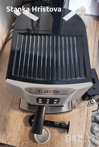 Еспресо кафемашина Klarstein, за Ремонт , снимка 5 - Кафемашини - 53650124